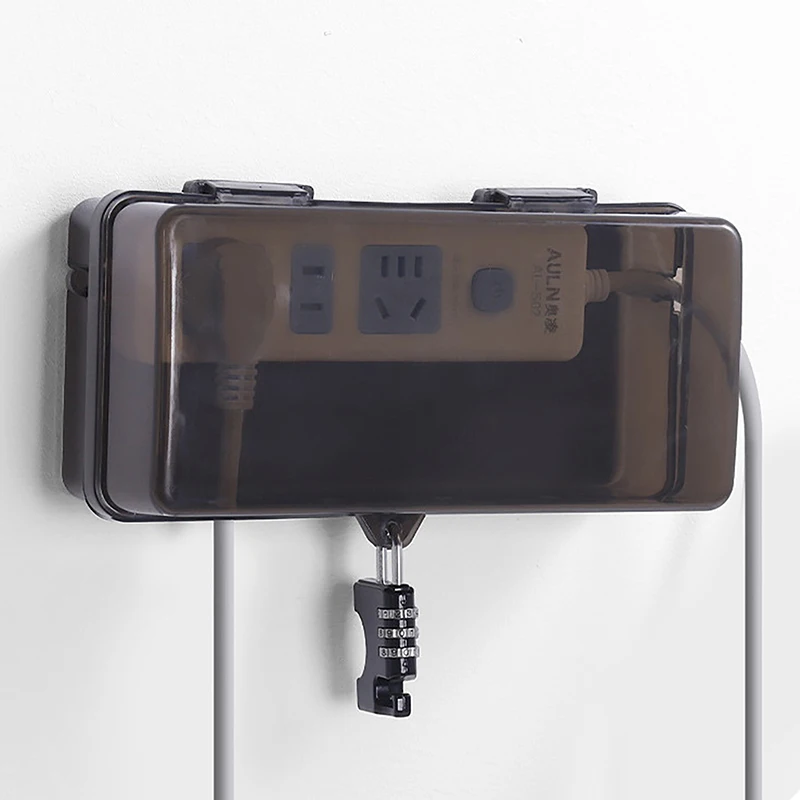 1 szt. Zewnętrzna skrzynka elektryczna, wodoodporna skrzynka do zarządzania kablami, odporna na deszcz i warunki atmosferyczne, wodoszczelna skrzynka na wtyczki do płyty rozdzielczej.