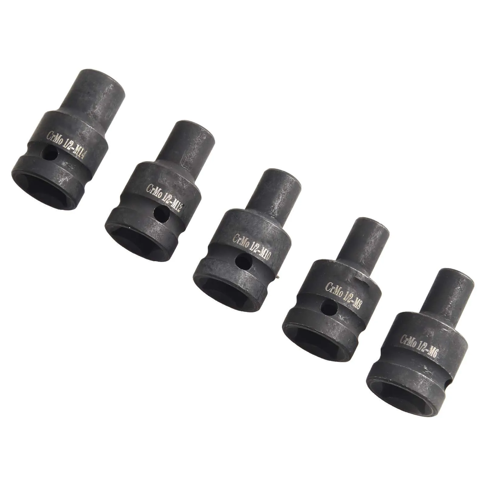 For Hard-to-Reach Areas 1/2 Inch Tap Socket Chromium Vanadium Steel High-Quality Material Phosphate Black Treatment