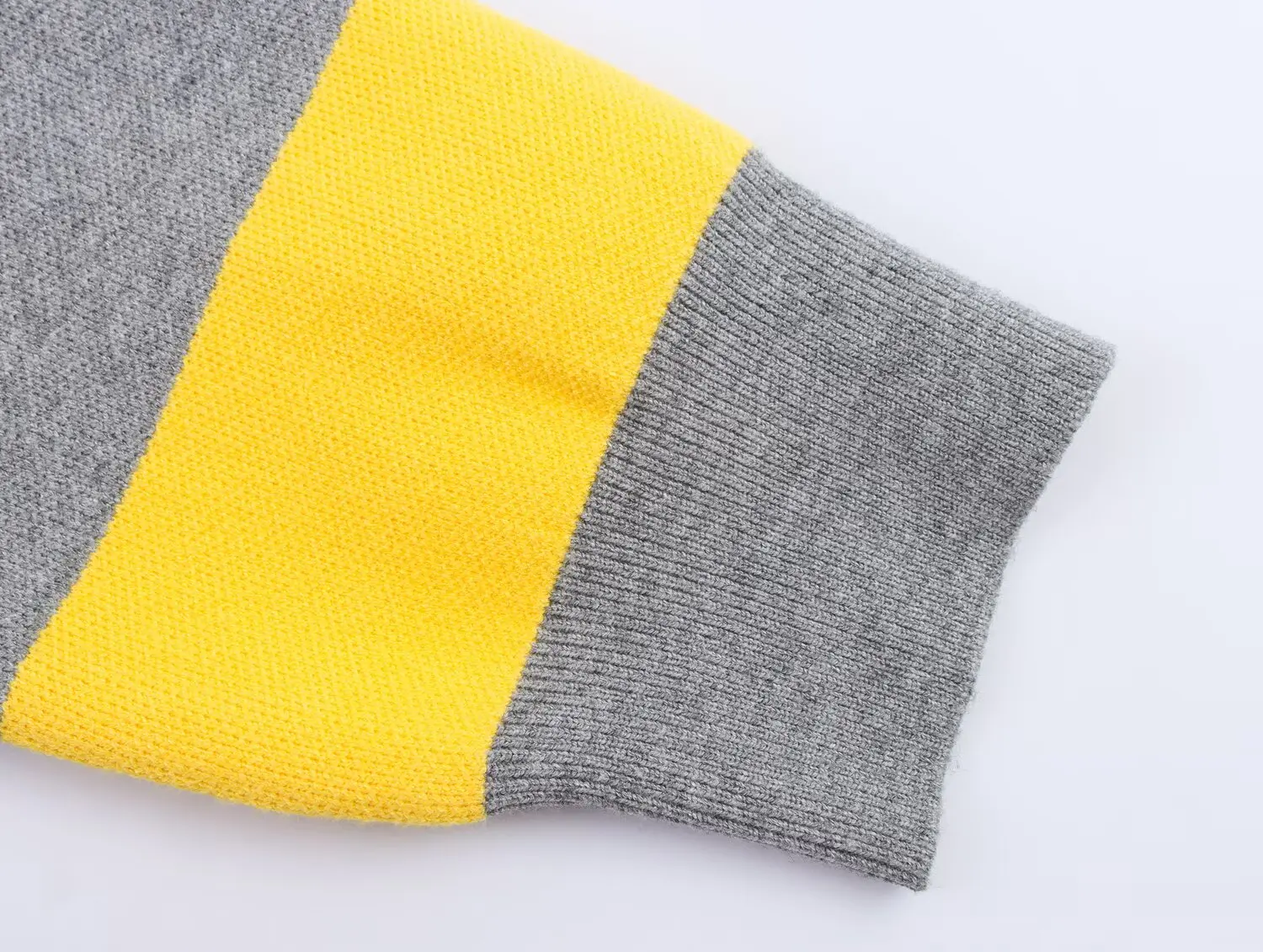 Nlzgmsj 2025, Herbst High Street Chic Frauen Gestreifte Gestrickte Pullover Frauen Volle Hülse Vintage Stil Tops – Detail 9