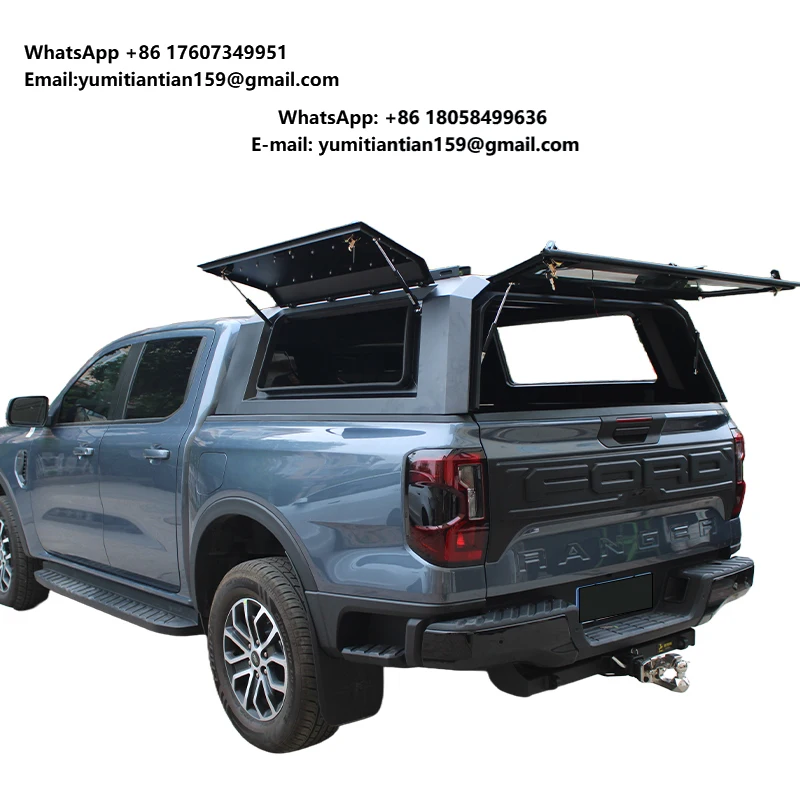 

Factory Price Sports Style Carton Steel 4x4 Hardtop Truck Bed Canopy Step Bar for Toyta for Hilux Vigo Revo Pickup Truck Bed
