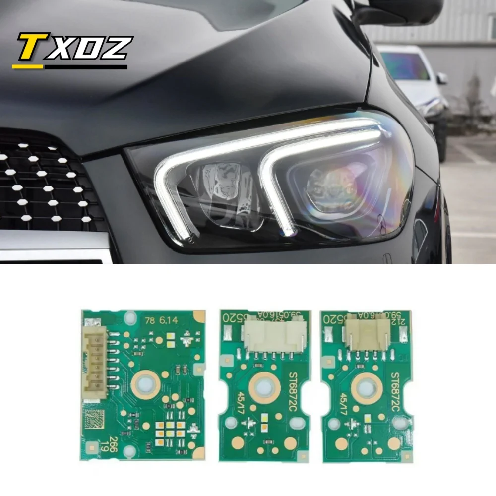 DRL LED Boards For Low Version Euro Mercedes GLE Class W167 2020 2021 2022 Car Light daytime Running light Turn signal Modules