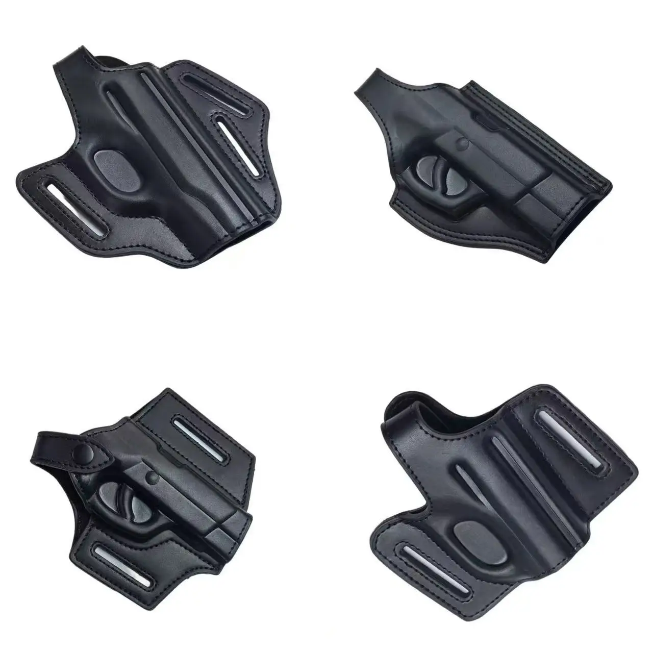 

64/92 Sawara Full Set of Genuine Leather Concealed Waist-Molded Quick-Draw Holsters