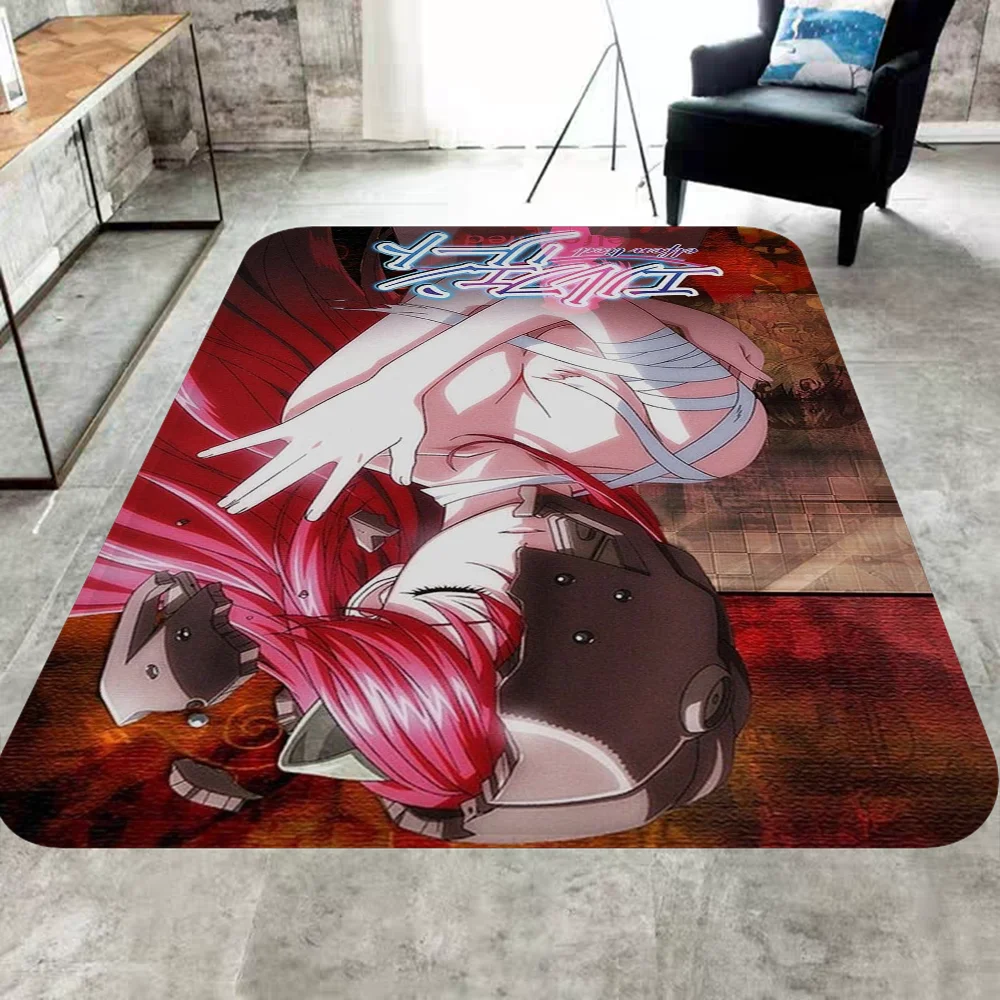 Elfen Lied Floor Mat Cheaper Anti-slip Modern Living Room Balcony Printed Bedside Mats