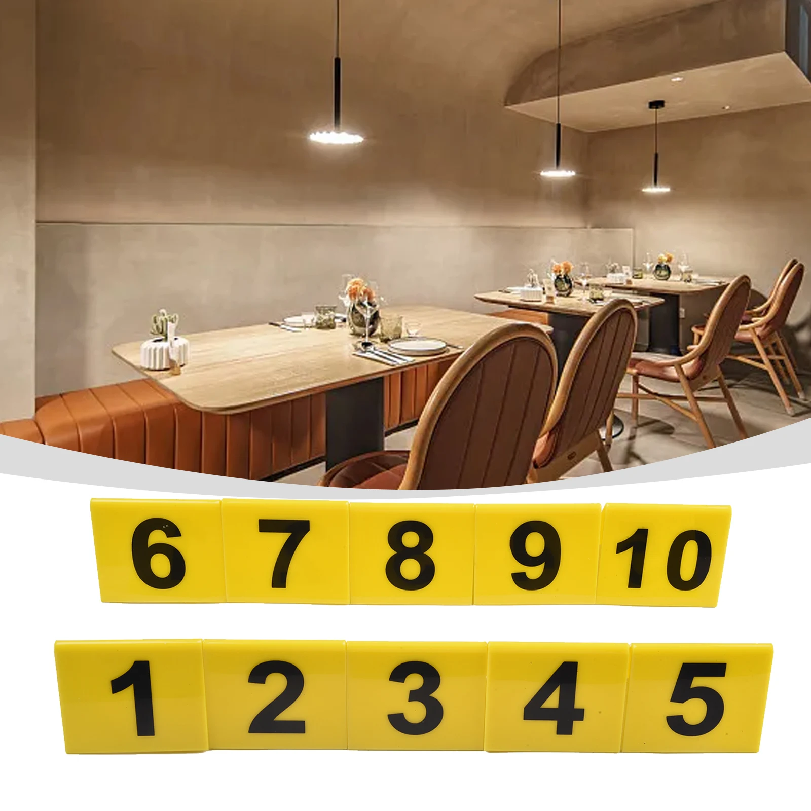 Signs Table Number Restaurant Bar Table Display Table Number For Fast Service In Restauran Acrylic Table Tent Sign
