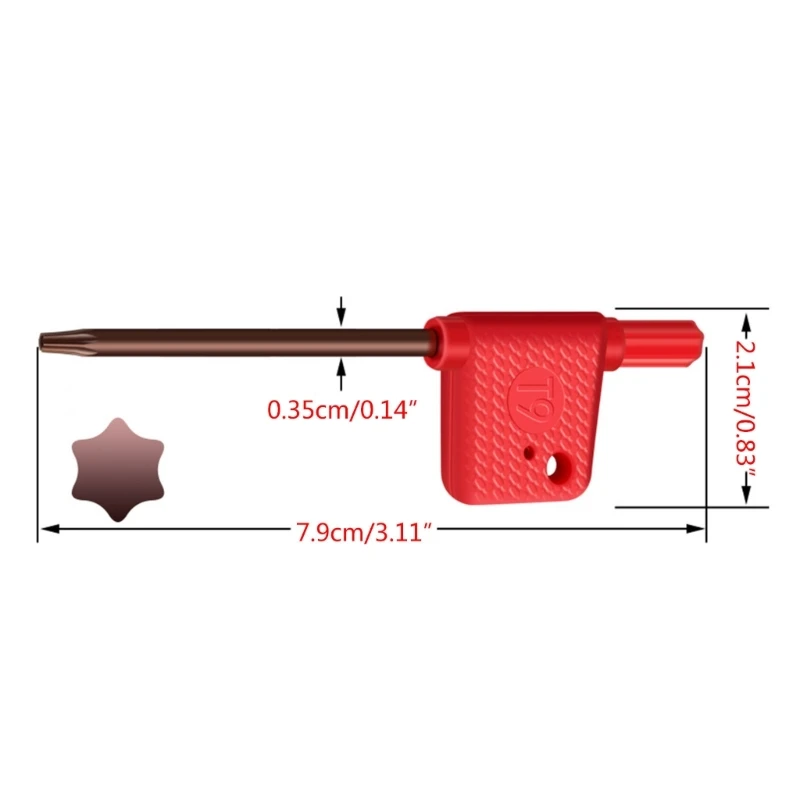 Clé Torx solide, outil pour divers travaux serrage desserrage vis, livraison directe