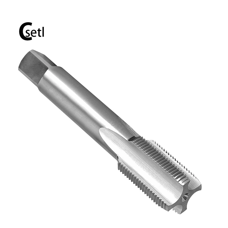 

CSETL SAE 13/16"-18UNS Machine Thread Tap Right Hand, HSS 13/16x18UNS Straight Fluted Taps