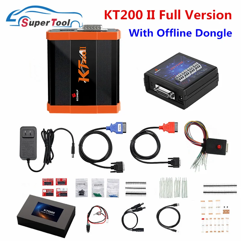 2024 KT200 II Full Version Professional ECU Programmer For Car Truck Motorbike Tractor Boat KT200II Add More Protocols Over KT20