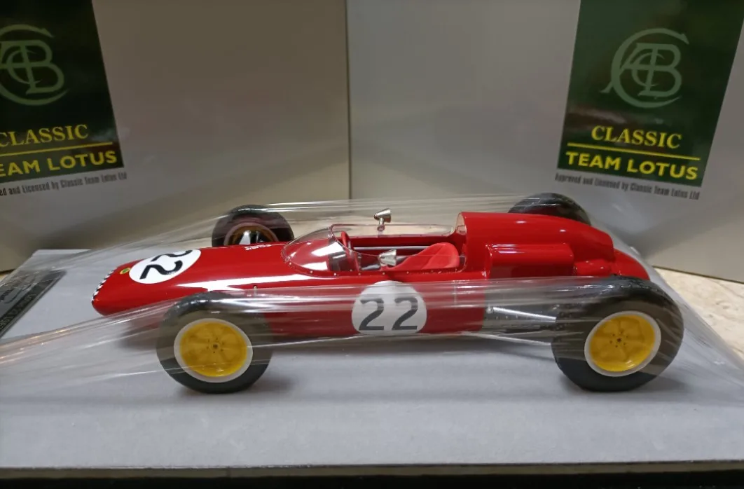 Tecnomodel 1:18 F1 Lotus 21 # 22 Belgium GP Jo Siffert 1962 Simulation Limited Edition Resin Metal Static Car Model Gift