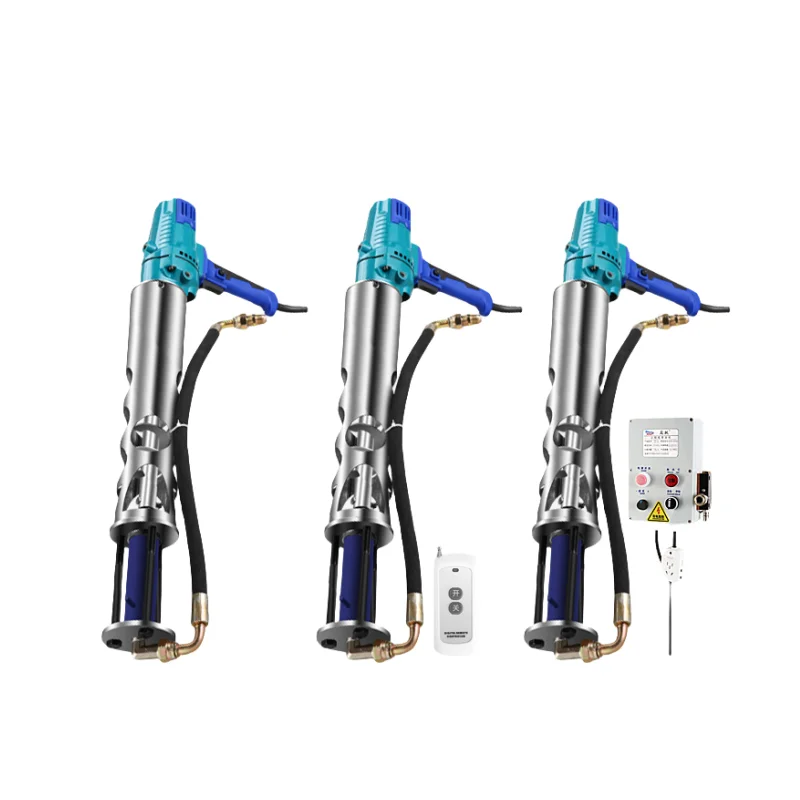 R8 Single Tube Screw Type Wall Cement Mortar Putty Spraying Machine 220V Electric Mortar Plaster Sprayer Similar to PFT