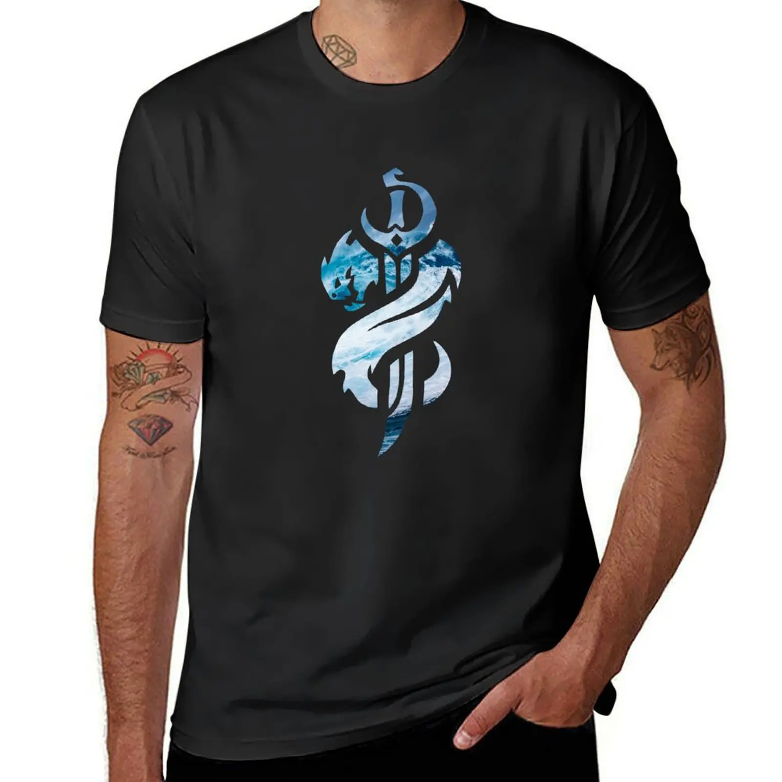 Tsunami Bilgewater Crest T-Shirt blacks plus sizes customs design your own for a boy black t-shirts for men