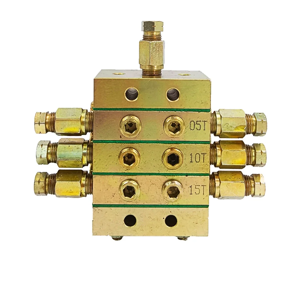 1000 type With Signal switch Automatic  Grease manifold Block Progressive For Grease Lubrication System