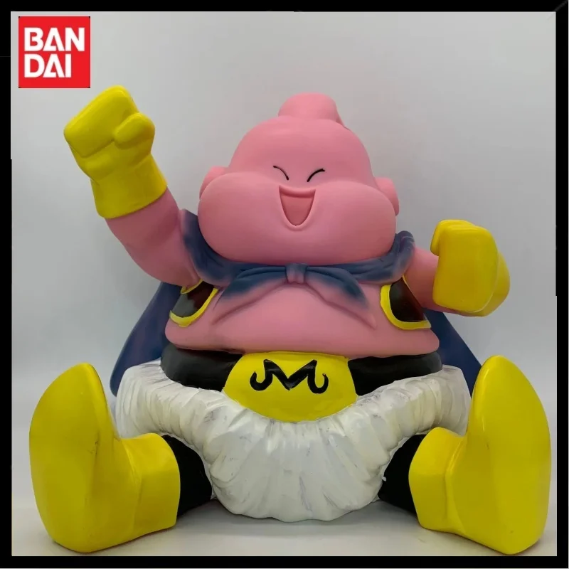 25ซมดราก้อนบอลอนิเมะ Super DEVIL FAT Buu ตุ๊กตาขยับแขนขาได้ชิ้นส่วนต่อพ่วงหมัดเครื่องประดับพีวีซีโมเดลรูปปั้นตกแต่งของเล่นของขวัญ