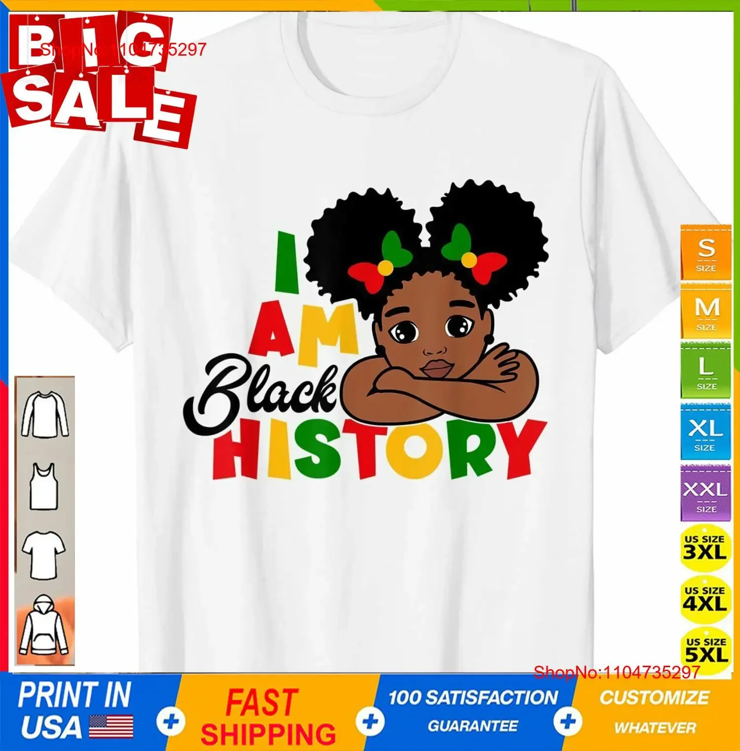 Je suis histoire noire t-shirt pour filles mois meilleur prix vintage lavé légèrement vêtements de créateur de mode graphique doux étiré