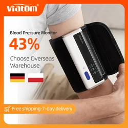 Checkme BP2A Upper Arm Blood Pressure Machines for Home Use Bluetooth Digital Automatic Blood Pressure Monitor with Large Cuff