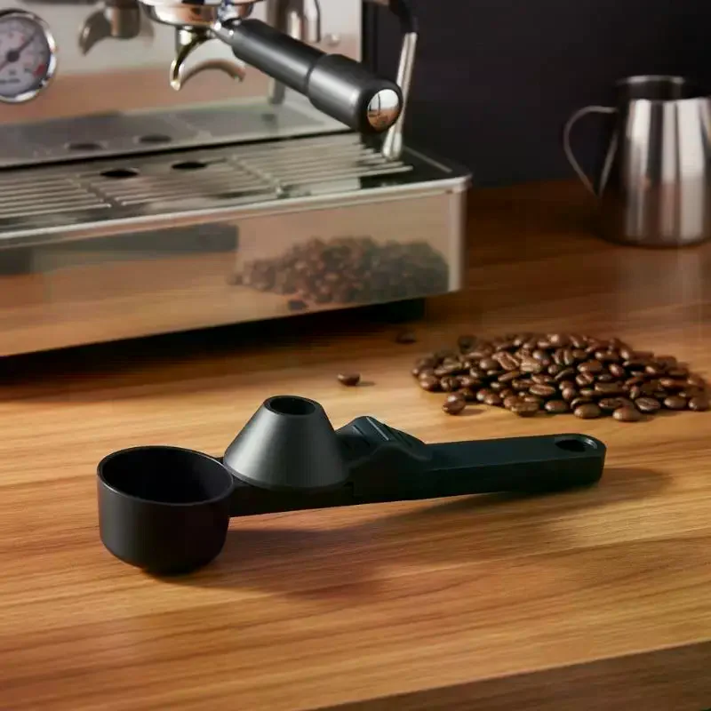 Household Sliding Leakproof Coffee Scoop Reusable Protein Powder Spoon Funnel For Milk Supplements Kitchen Gadgets
