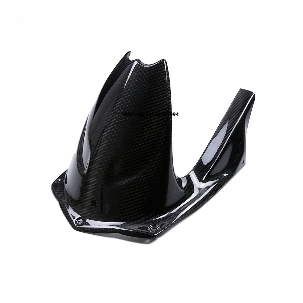 

High Quality Real Carbon Fiber Rear Fender with Chain Cover Motorcycle Modification Suitable for S1000RR