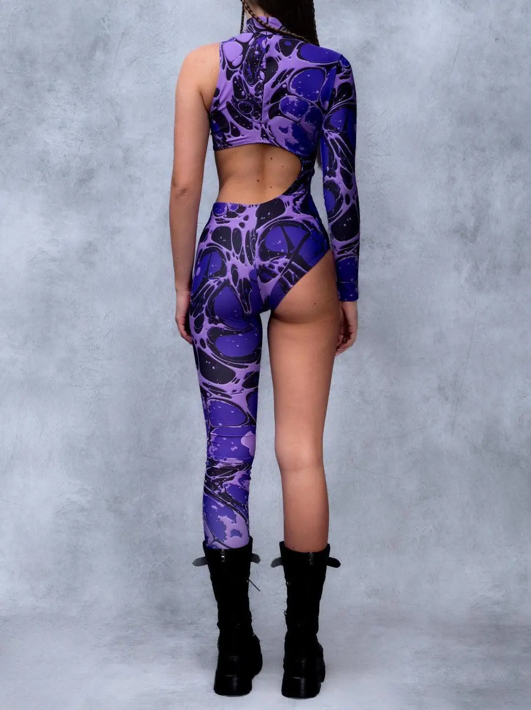 Damen Halloween-Strumpfhose 3D Digital Bedruckte Jumpsuits Erwachsenen-Cosplay-Kostüm Vollfarbiger Zentai Party Festival Performance Bodysuit – Detail 24