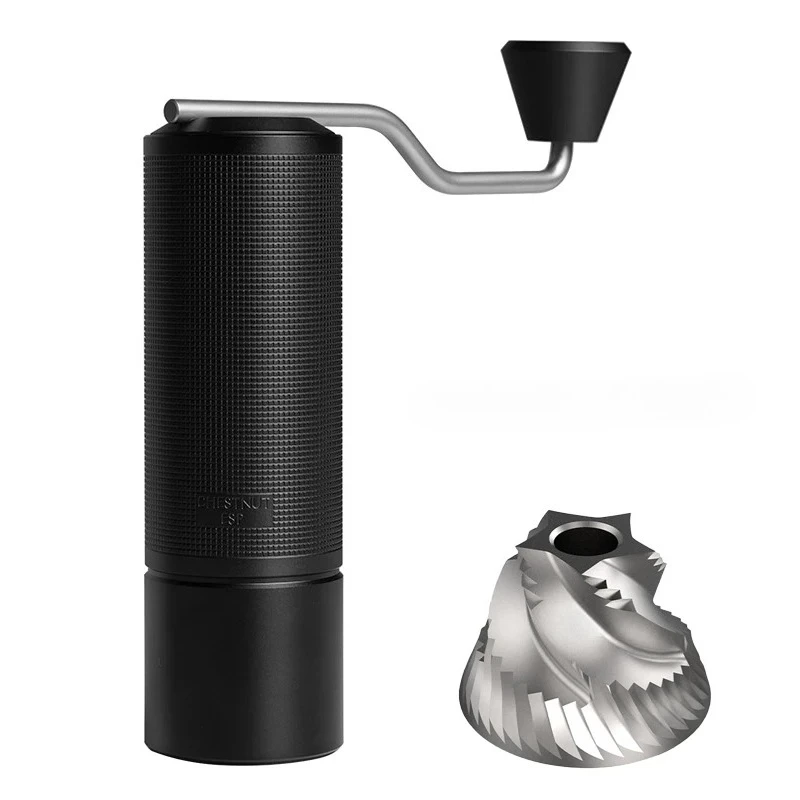 Manual Coffee Grinder 420 Stainless Steel Burr 30 Click Adjustable Espresso