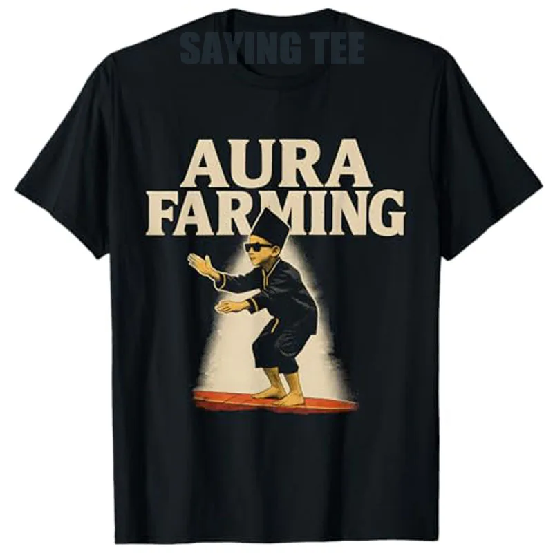 

Aura Farming Indonesian Boat Race Kid Meme T-Shirt Boat Boy Humor Internet Brainrot Apparel Boys Fashion Streetwear Saying Tee