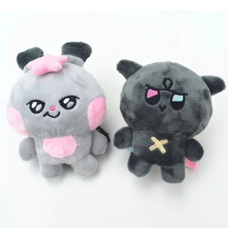 Ateez Aniteez Kawaii Cute Cartoon Animal Plush Toy Keychain Korean Plush Doll, Celebrity Support Fan Gift Kpop Doll Decoration
