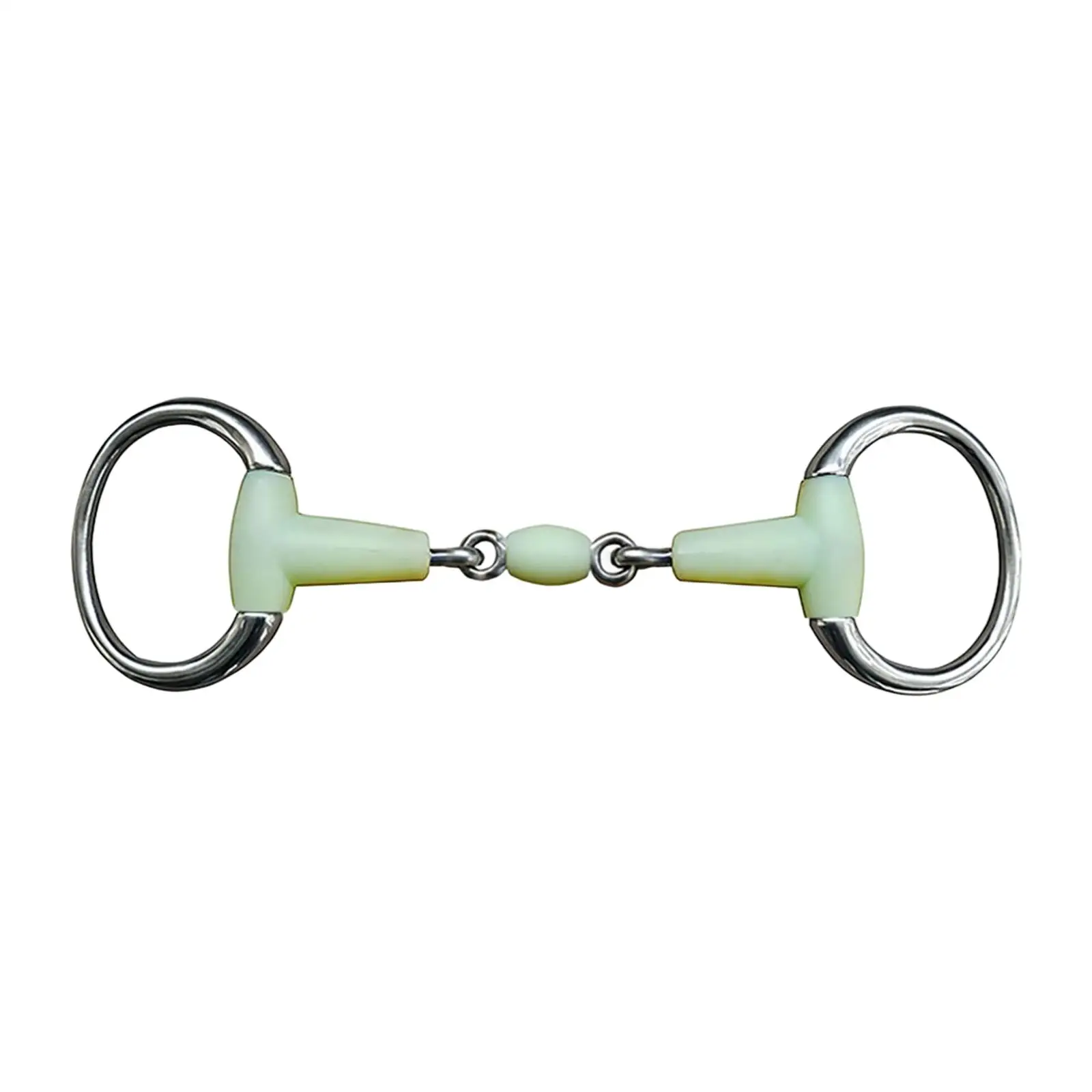 Punta de caballo resistente al desgaste, herramienta de Snaffle para entrenamiento de caballos, de acero inoxidable, equipo de tiro, Mules