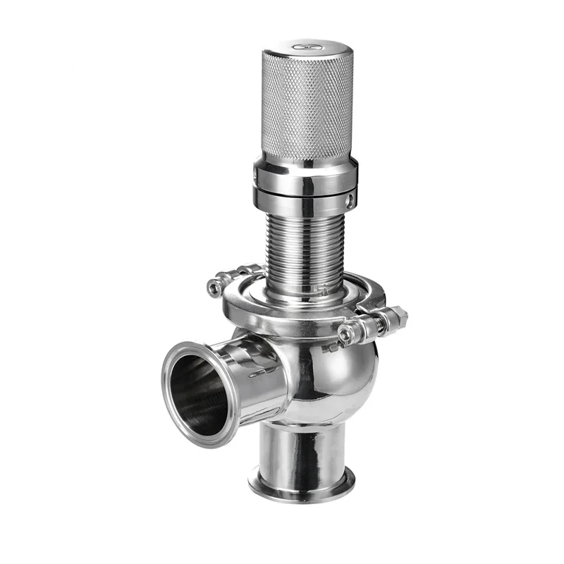 

Food Grade Stainless Steel SS304 Pressure Reducing Control Valves Sanitary Safety Relief Valve