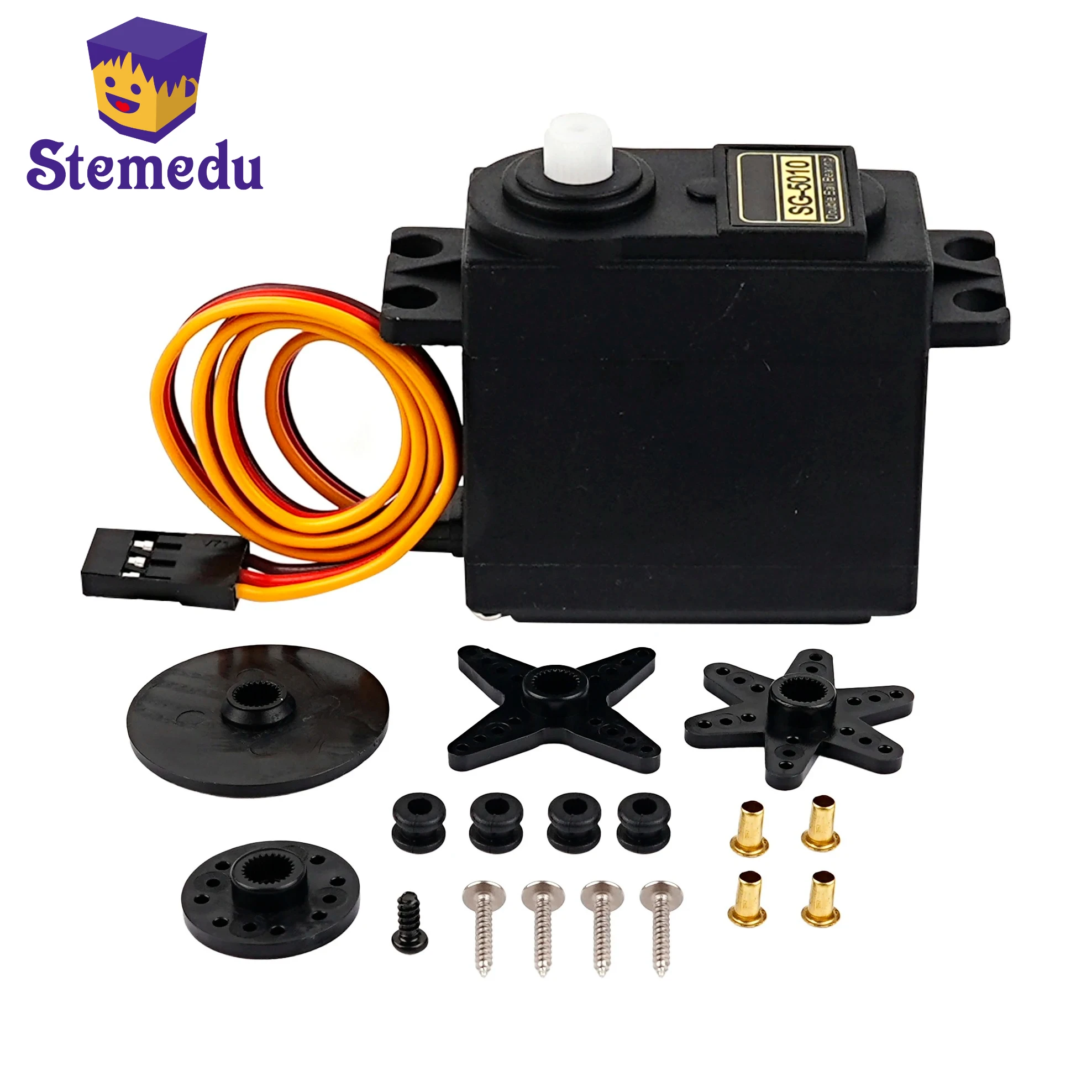 

SG5010 6.5kg Torque Standard Digital Servo Motor 90-180 270 360 Angle SG-5010 for Remote Control Toy Car Truck Helicopter Boat