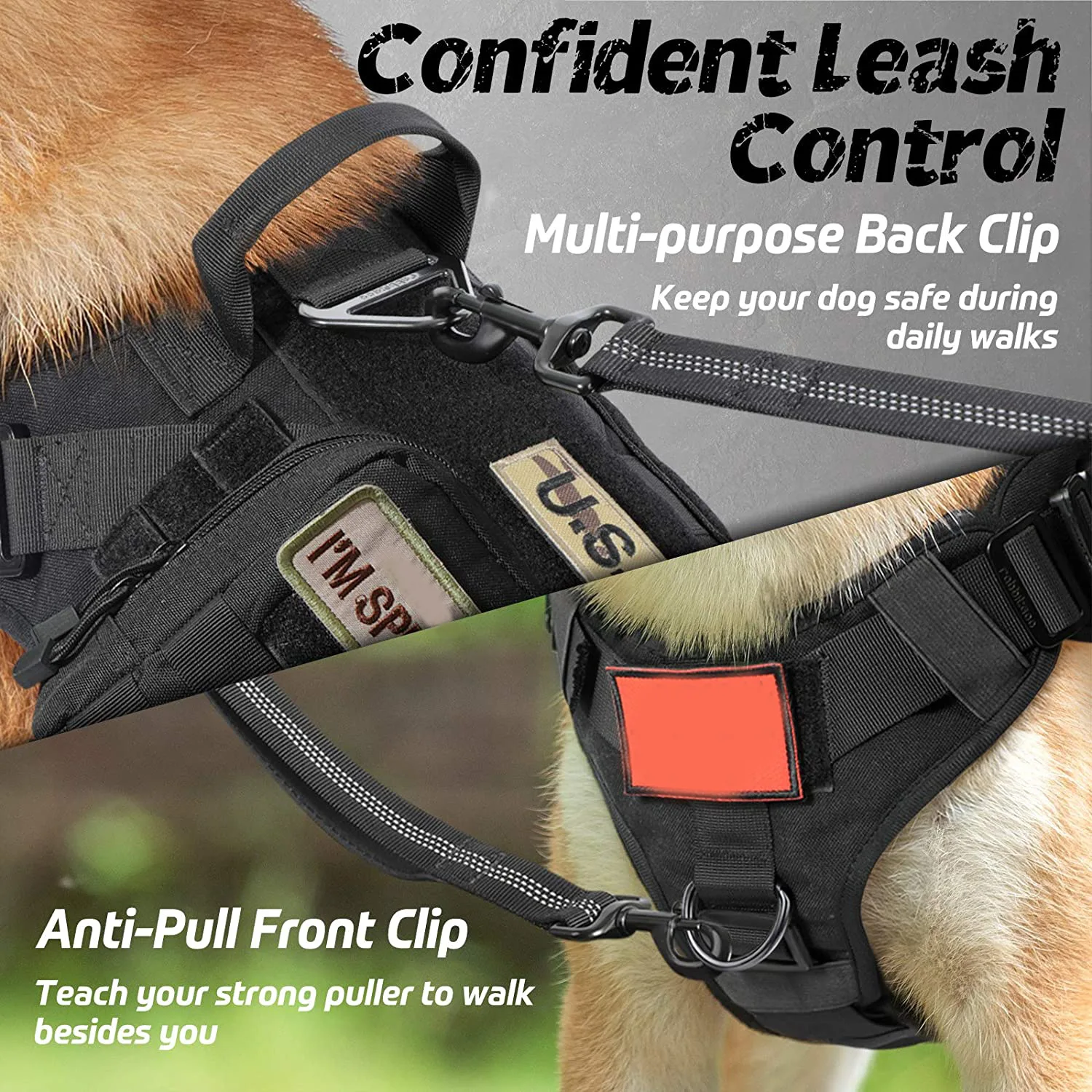 Big Dog Collar Accessories Leash Harness Chest Harness Pets Dogs Harnait Pet Straps Products Clothes Puppy Lead Things Apparels