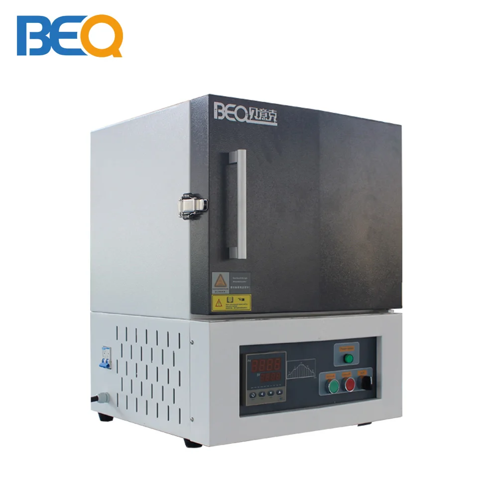 Laboratory Equipment CHINA Heating Rate Ceramic BEQ 1000 Degree High Temperature 1200 Degree Heat Treatment Muffle Furnace