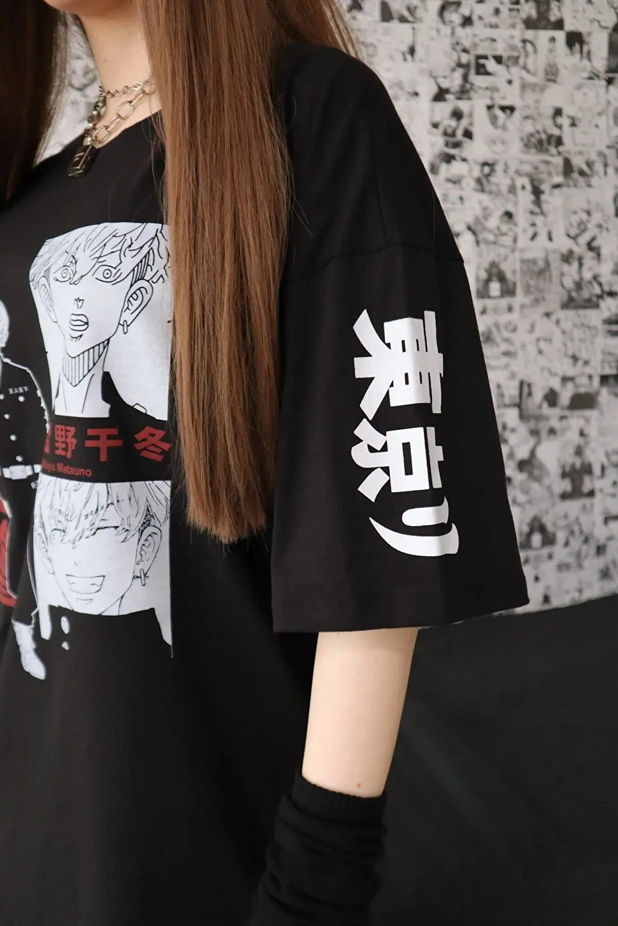 Tokyo Revengers Chifuyu Matsuno Manga Panel Graphic T Shirt Japanese Anime Fans Casual Men Women and Kids Streetwear Tee