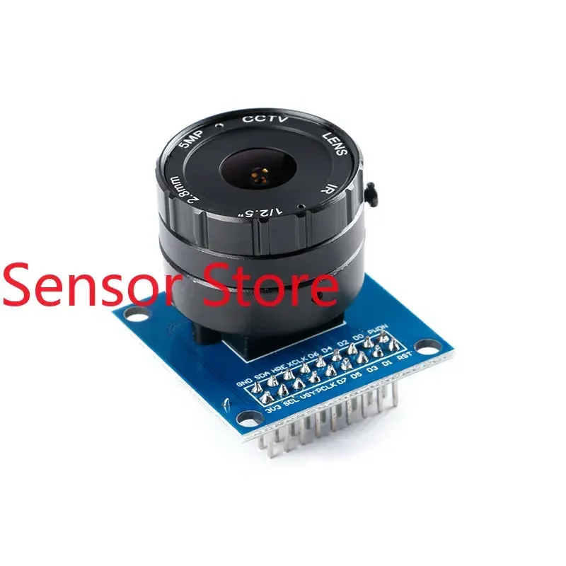

5PCS Adjustable Macro OV7670 Camera Module With Universal CS Metal Adapter