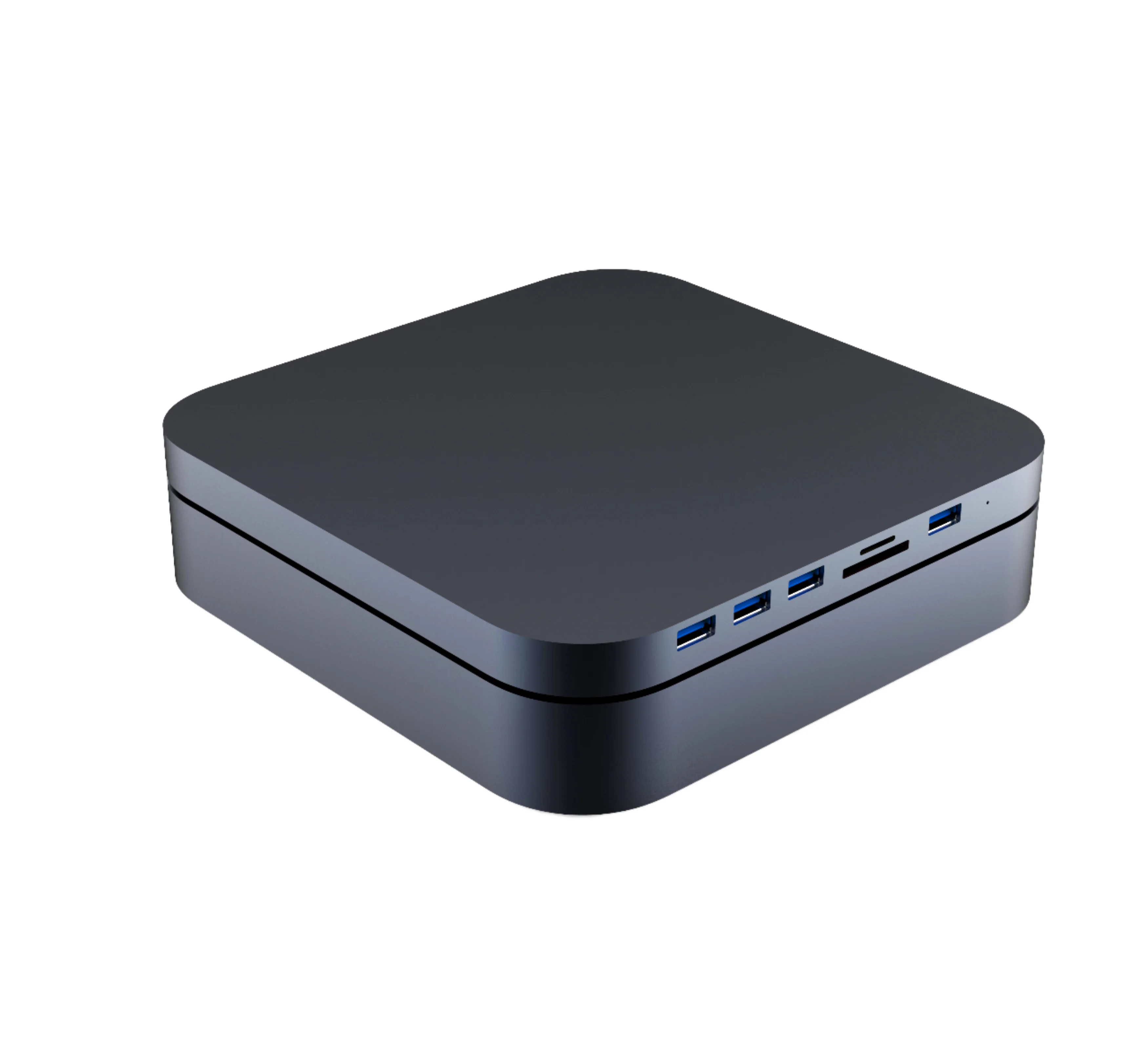 

Док-станция M1 Chip MC25 для Apple M1, совместимая с Mac Mini, USB 3.0, слот SATA SSD/HDD, SD TF-карта USB