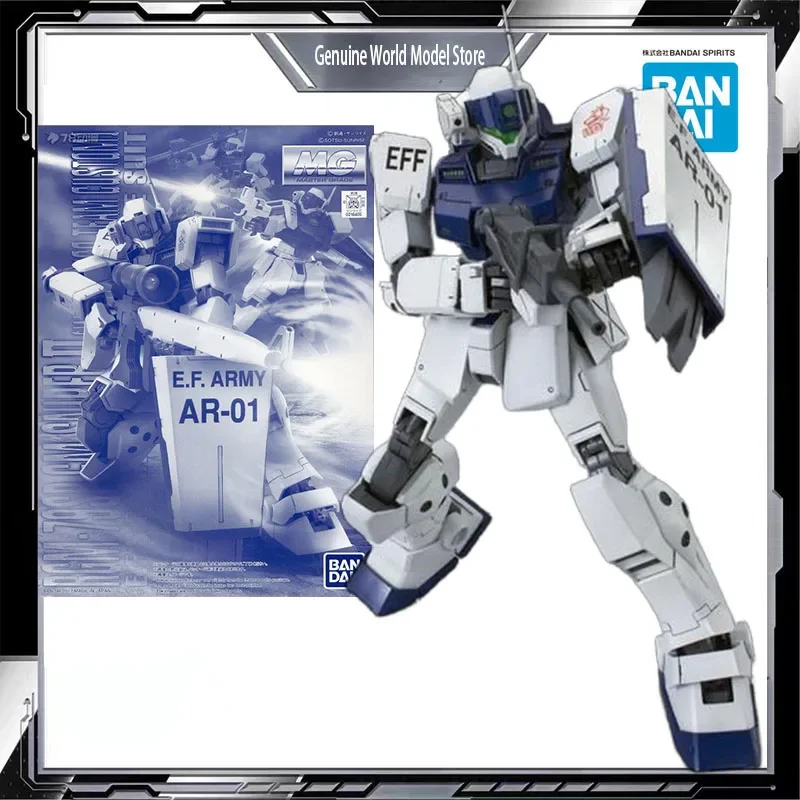 Bandai-KIT de modelo Original GUNDAM MG RGM-79SP GM Sniper II 1/100, figura de acción de Anime, juguetes de modelos, regalos para niños