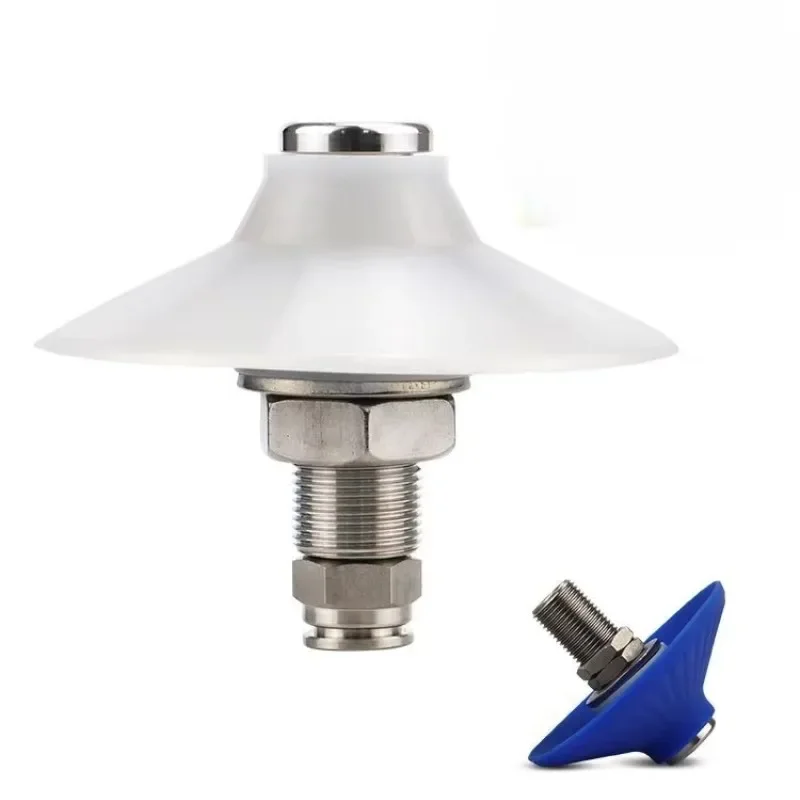 Arch Breaking Aid Flow Air Disc, Vibration Auxiliary Air Plate, DL Stainless Steel Silo Feeder Fluidizer with Silicone Connector