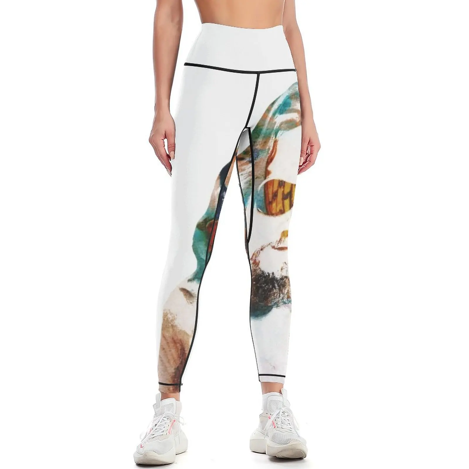 The Big Lebowski abstract Leggings push up tights for high waist Womens Leggings