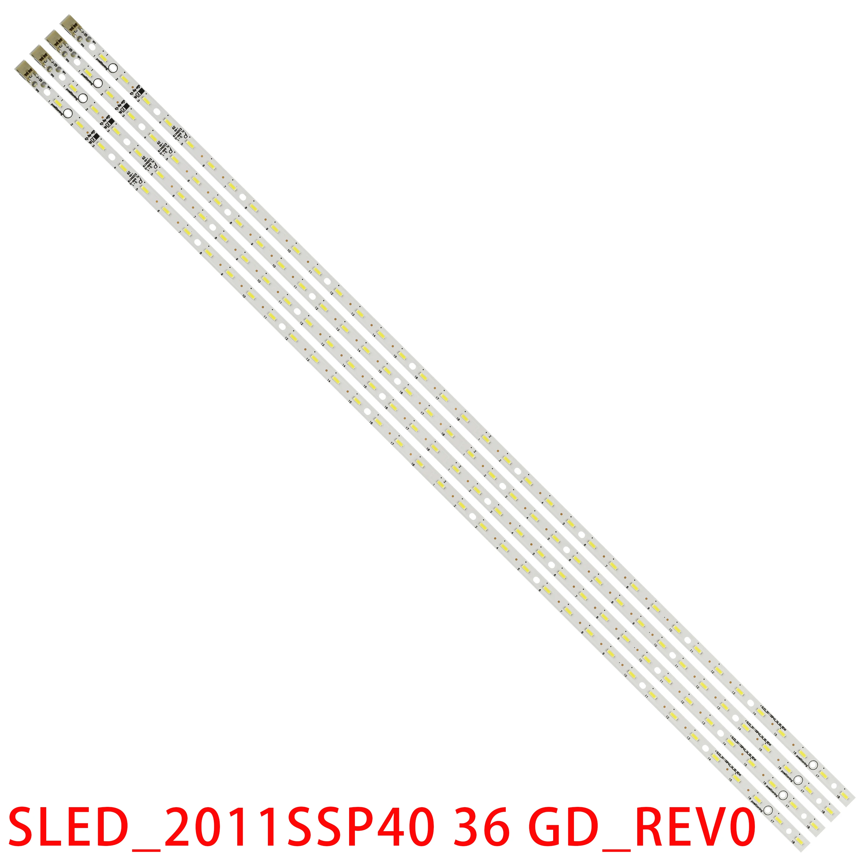 Led Strip Voor LCD-40NX430A LCD-40NX530A 40lx430a LCD-40LX730A LCD-40LX830A LCD-40NX330A 40pfl5616H 40ppl 5606H/60 40pfl6605d/78