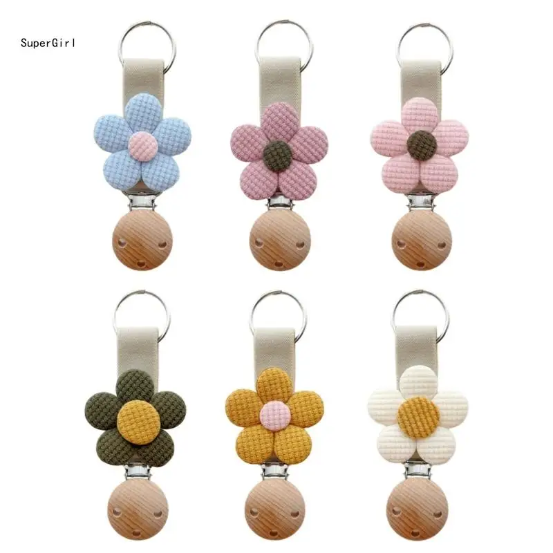 Flower Hat Keeper Clip Practical Backpack Clip Present for Fashion Enthusiasts J78E