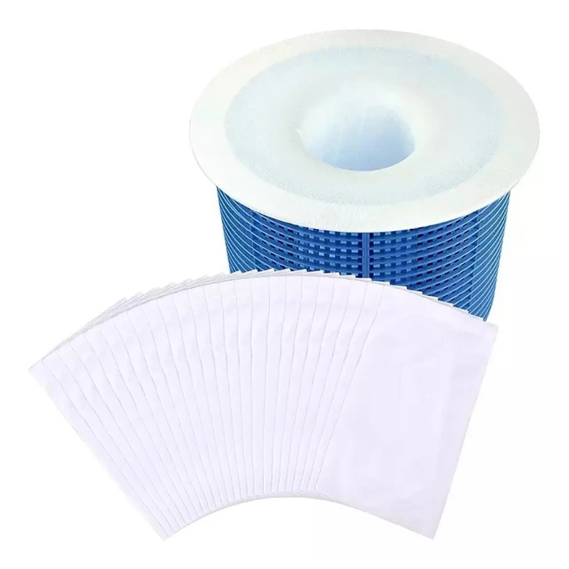 Pool-Skimmer-Filtersocke, ultrafeine Nylon-Mesh-Siebauskleidung, Skimmer-Korb-Socke