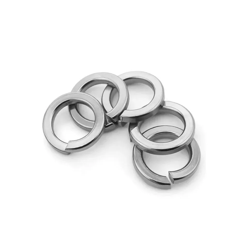 M1.6 M2 M2.5 M3 M4 M5 M6 M8 M10 M12 M14 M16 M18 M20 M22 M24 GB93 A4 316 Stainless Steel Spring Washer Split Lock Elastic Gasket