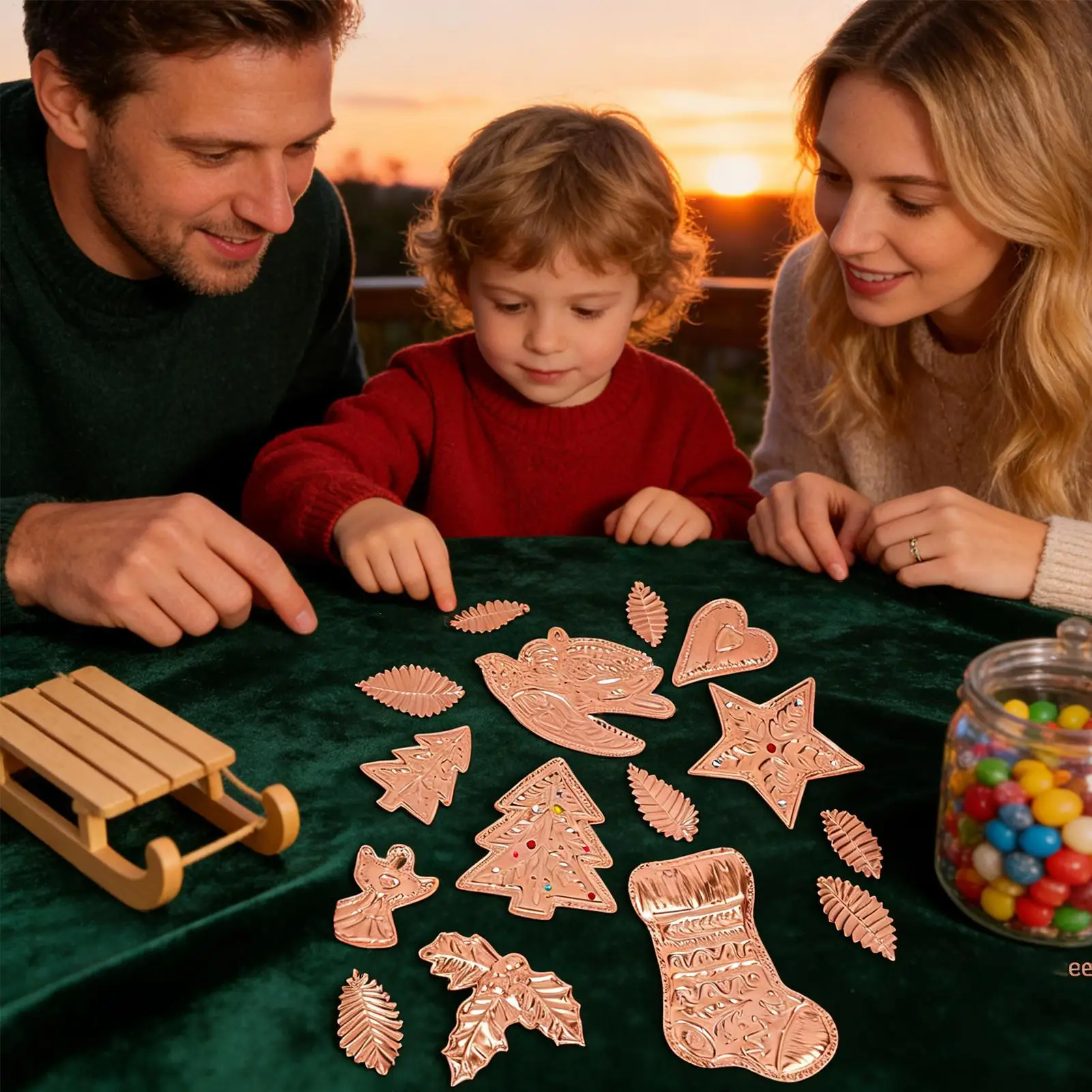 

Алюминиевая фольга для рукоделия, 8 шт., алюминиевые двухсторонние широкие металлические листы для тиснения на Рождество, день рождения, праздник, искусство