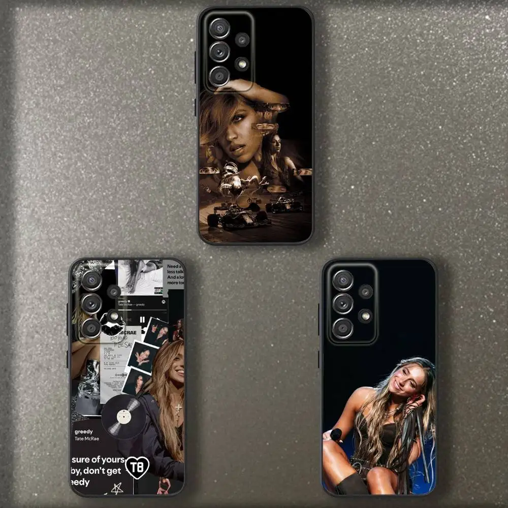 

Singer T-Tates M-Mcraes Phone Case For Samsung S 25,24,23,22,30,21,10,9,Ultra,Plus,Lite,FE,4,5 G Soft Black Case
