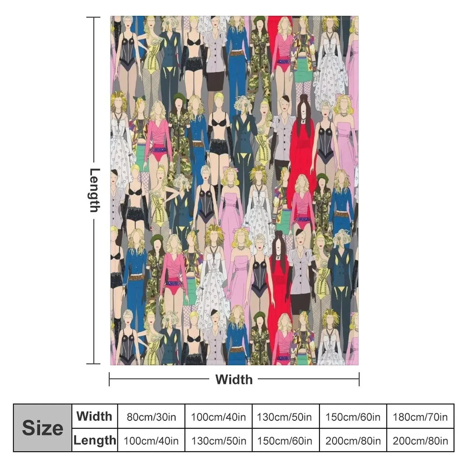 Madonna-A-Thon Throw Blanket Blankets Sofas Of Decoration sofa bed Camping manga Vintage Retros Blankets