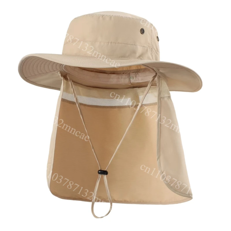 Summer Sun Hat For Women Men UV Protection Wide Brim Lightweight Polyester Beach Hat Outdoor Travel Casual Cap