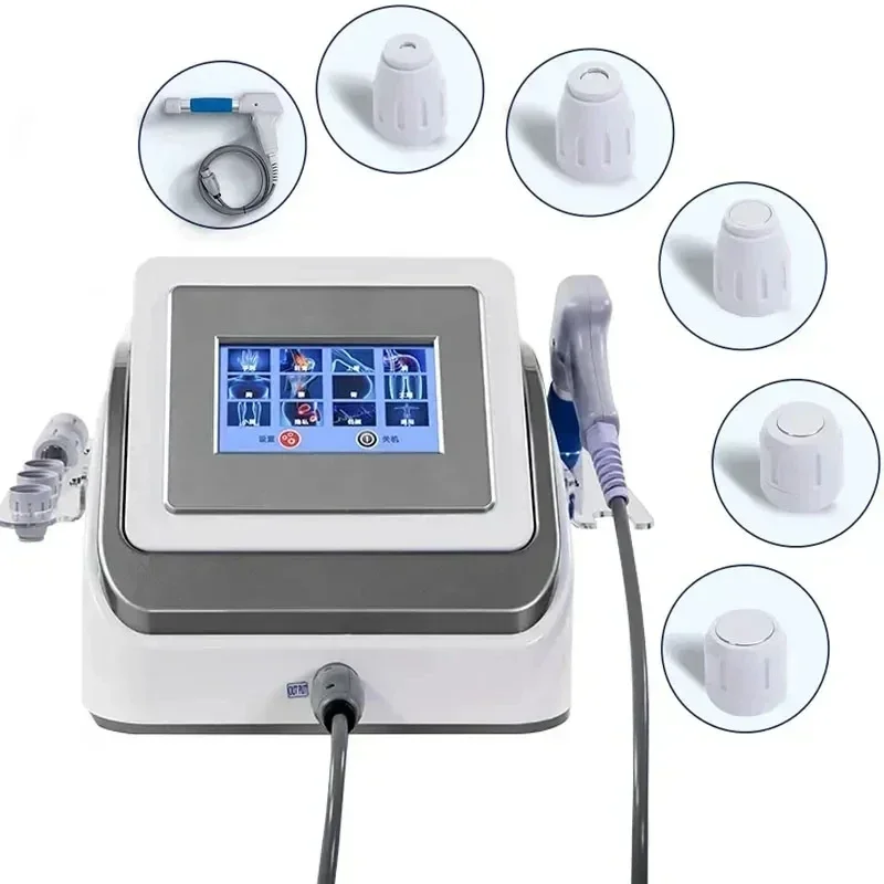 Customizable Newest 8 Bar Pneumatic Muscle Physiotherapy Shock Waves   Relaxation Treatment Shockwave