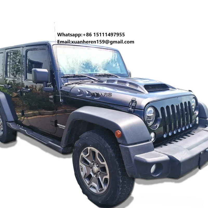 Suitable for Wrangler JK Warcraft Machine Cover JK Modified Engine Cover Wrangler Human-machine Cover New Made in China