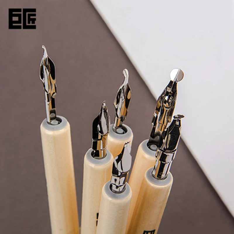 1nib High Quality Tachikawa Dip Pen Japan Premium Line Drawing Nib Comic Fountain Pen For Manga/Cartoon Tips / Holder Set Design