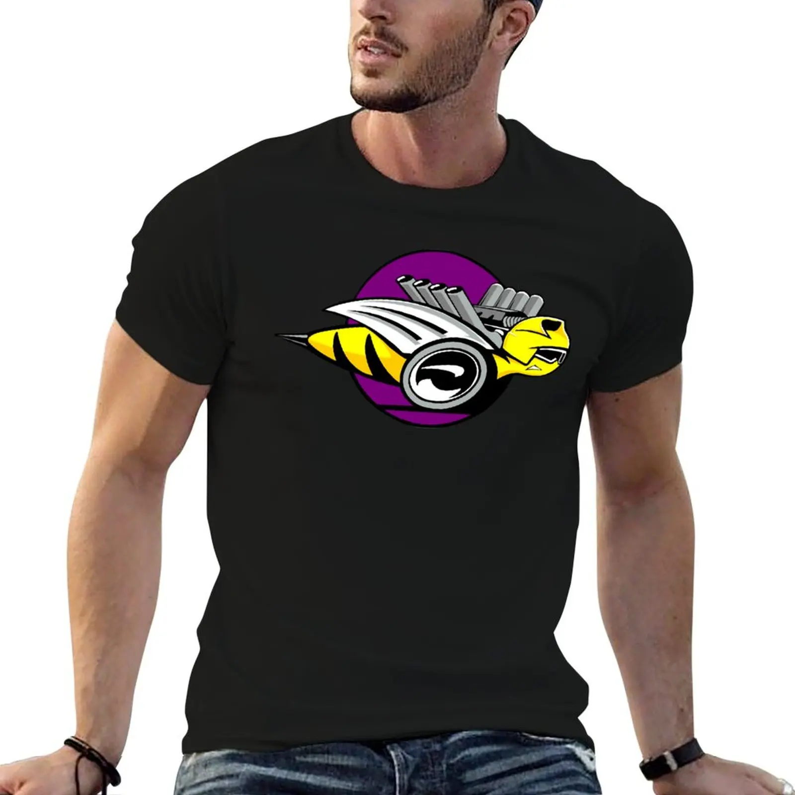 Camiseta Rumble Bee para hombre, camisetas con estampado de diseñador para hombre, camiseta para hombre