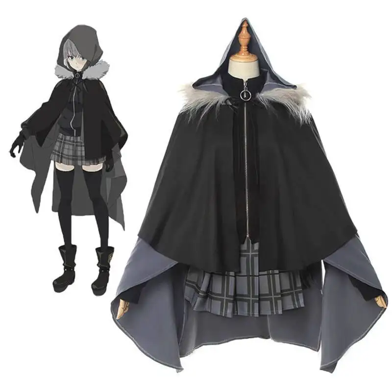 

Lord El-Melloi II Incident Book Серый Косплей Костюм Аниме Товар Тип Moon Fate Плащ Серый