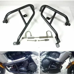 Highway Engine Guard Crash Protect bars for Kawasaki KLE650 VERSYS 650 2007 2008 2009 2010 2011 2012 2013 2014 07-14 Black