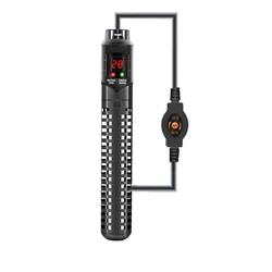 LCD Display Digital Aquarium Heater Smart Leave Water Power Off Fish Tank Heating Rod Aquarium Thermostat Temperature Controller